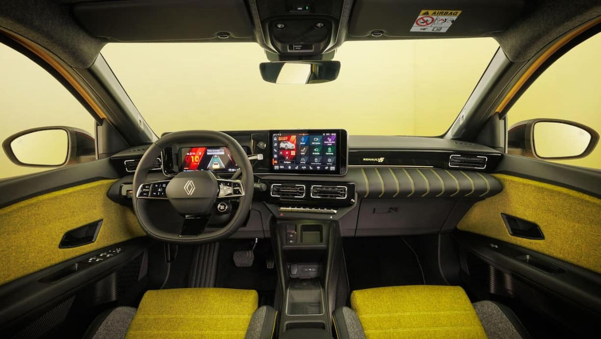 <p>Innenansicht des Renault 5 E-Tech.</p>