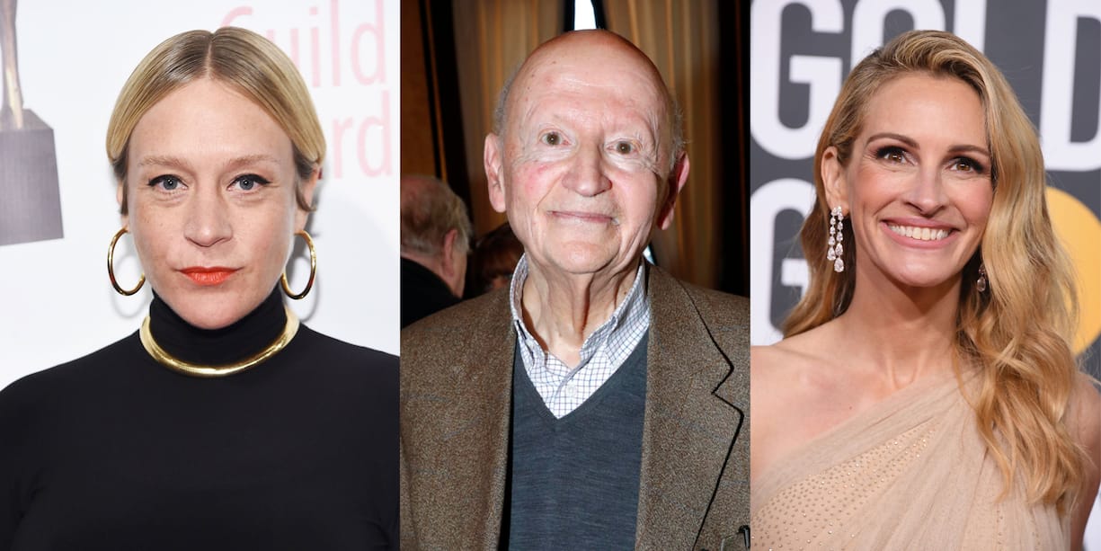 Chloë Sevigny, Gilles Jacob, Julia Roberts (v.l.)
