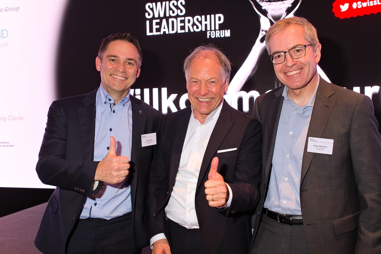 Chris Pluess, Aryzta Food Solutions Schweiz AG;Heinz Kaegi, Autor und Referent;Dieter Salzmann, Aryzta Schweiz