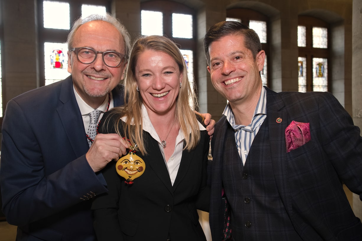 Daniel Buser, VRP, Kongress + Kursaal Bern AG;Anna König, Bank Vontobel AG;Marc Käppeli, Blaser Café AG