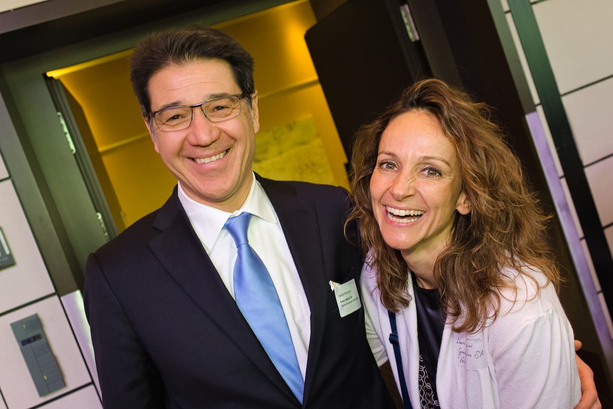 Danilo Bertocchi, Senior Business Development, Green Motion SA;Laura Leoncini, account manager Vertrieb, Green Motion SA