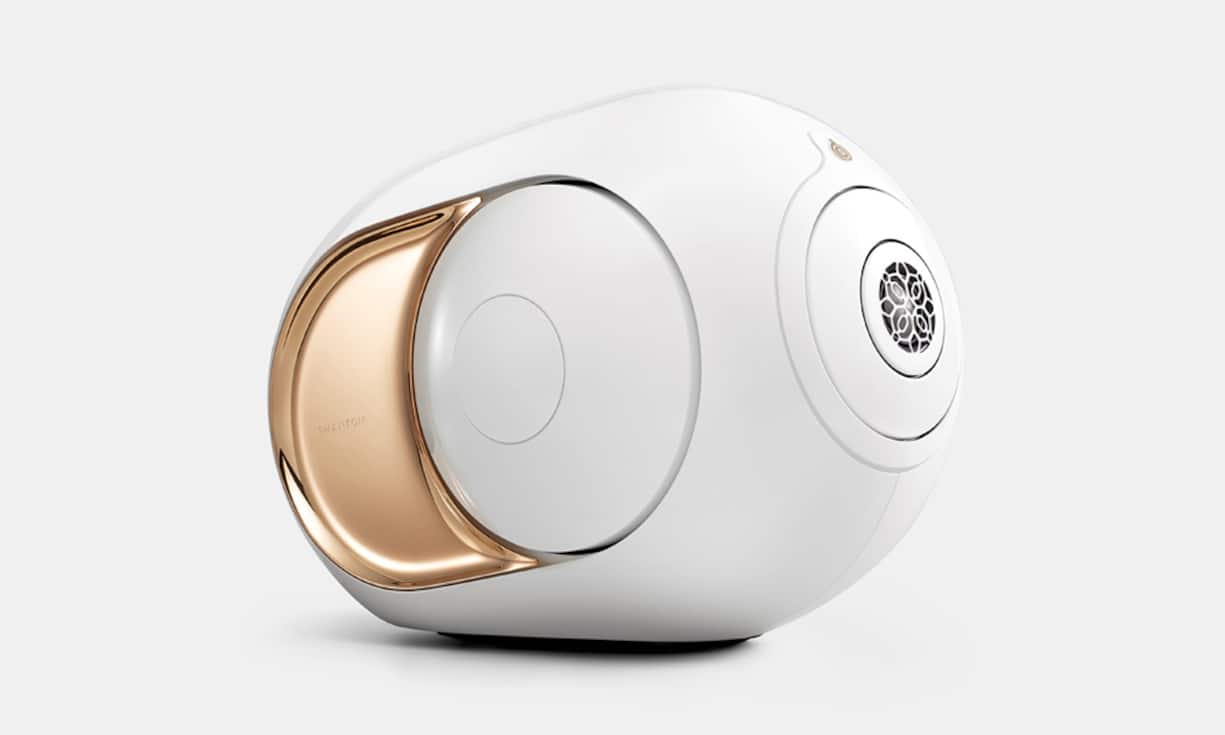 Die eiförmige Ikone aus dem Hi-Fi-Haus Devialet liefert einen Sound wie sehr grosse Lautsprecherboxen.