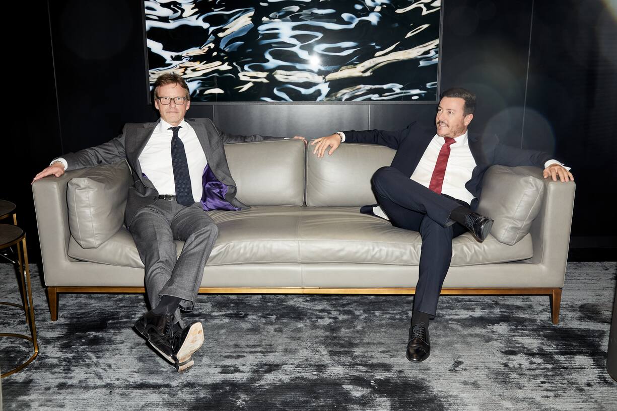 Dieter Berninghaus und René Benko