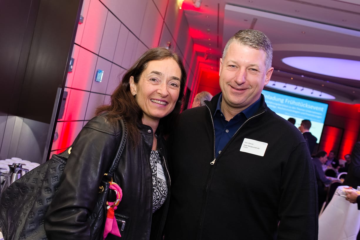 Doris Meier-Kobler, Gemeindepräsidentin, Bassersdorf;Dani Bleuler, Inhaber, Huber Baugeschäft AG