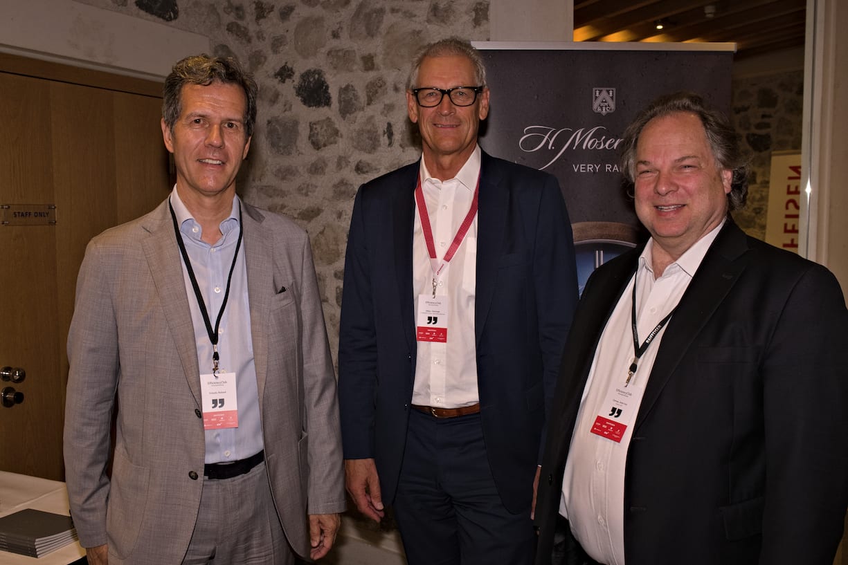 Richard Fritschi, Präsident, Sphinx Tools;Christoph Hilber, P-CONNECT Executive Search & Outplacement;Jean-Luc Cornaz, Citecs AG