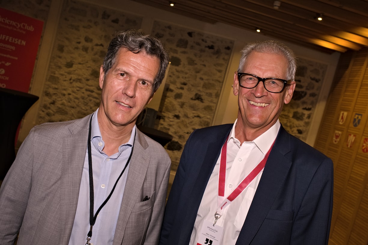 Richard Fritschi, Präsident, Sphinx Tools;Christoph Hilber, P-CONNECT Executive Search & Outplacement