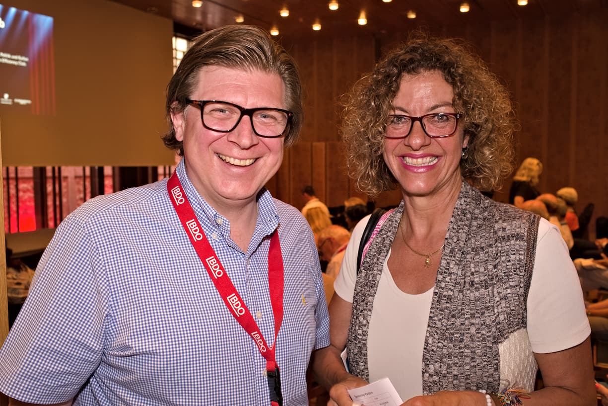 Bruno Scherrer, Präsident, LME Metallunion AG;Astrid von Reding, Inhaberin, von Reding Beratung & Konzepte