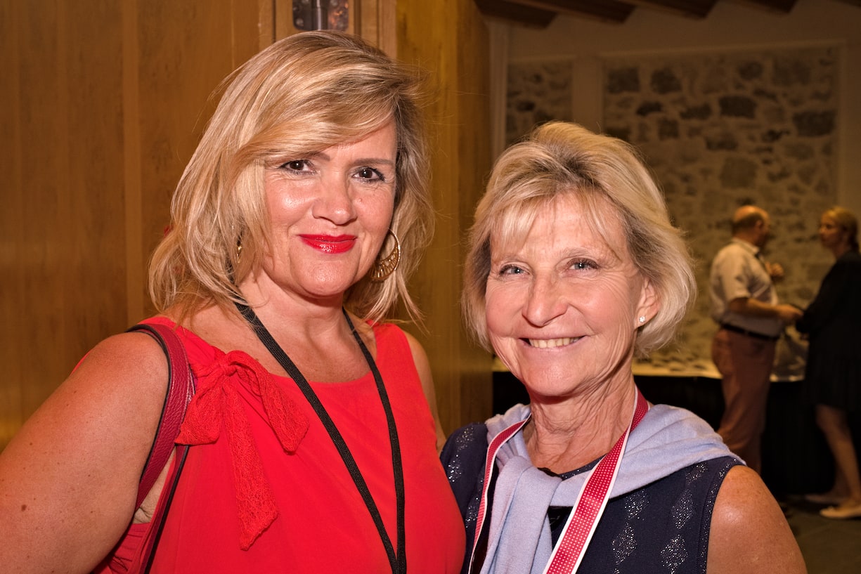 Manuela Leonard, Assistentin der Stadtpräsidentin;Christine-Maja Lips, Inhaberin & CEO, media annoncen ag / Herbert Lips AG