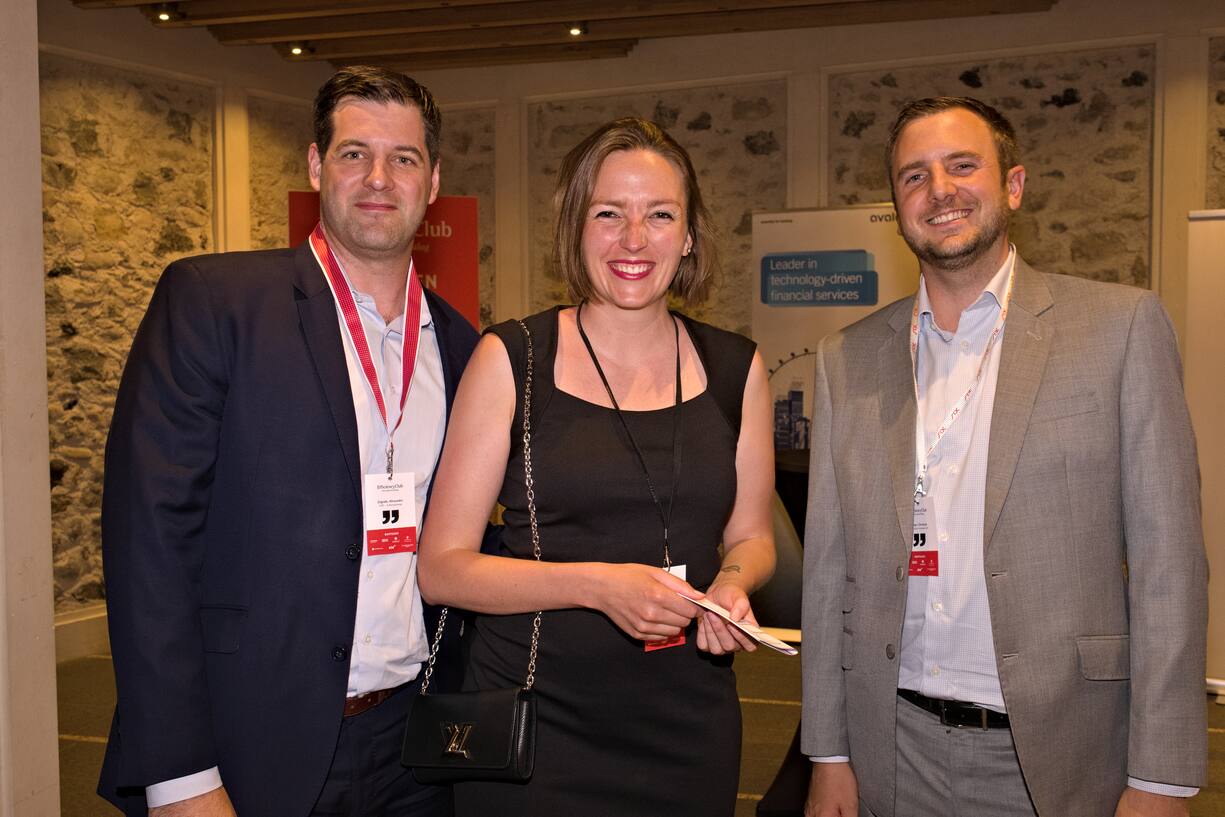 Alexander Zagoda, VBS-Armeeplanung;Melanie Pfändler, Auslandredaktorin Radio SRF,Christian Geiger, SiX Swiss Exchange AG