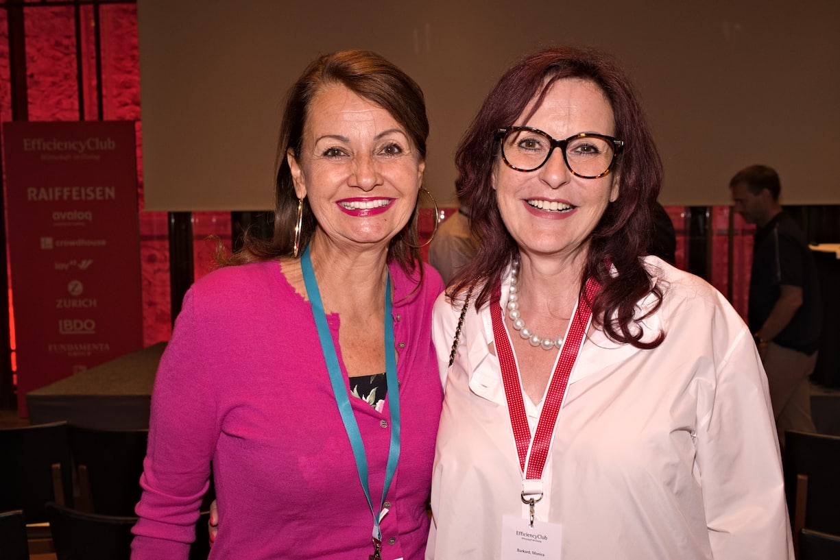 Marianne Walde, Walde & Partner Immobilien AG; Monica Burkard, BonnieFit Küsnacht