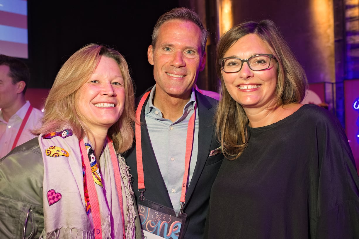 Elke Guhl, Electrolux AG;Peter Zehnder, Egon Zehnder International;Karin Schwab, Hauptrednerin