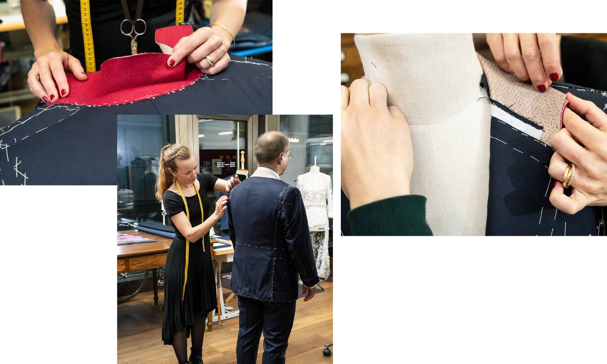 Eva Braeutigam: Rubinacci in Neapel schneidert garantiert alles von Hand – im Gegensatz zu zahlreichen anderen «Feinmass»-Anbietern.
