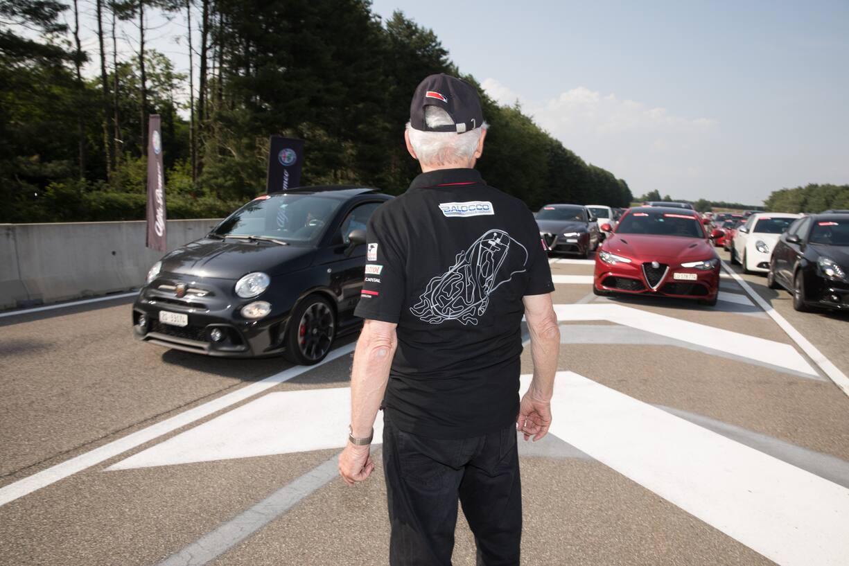 Fahrtraining in Balocco