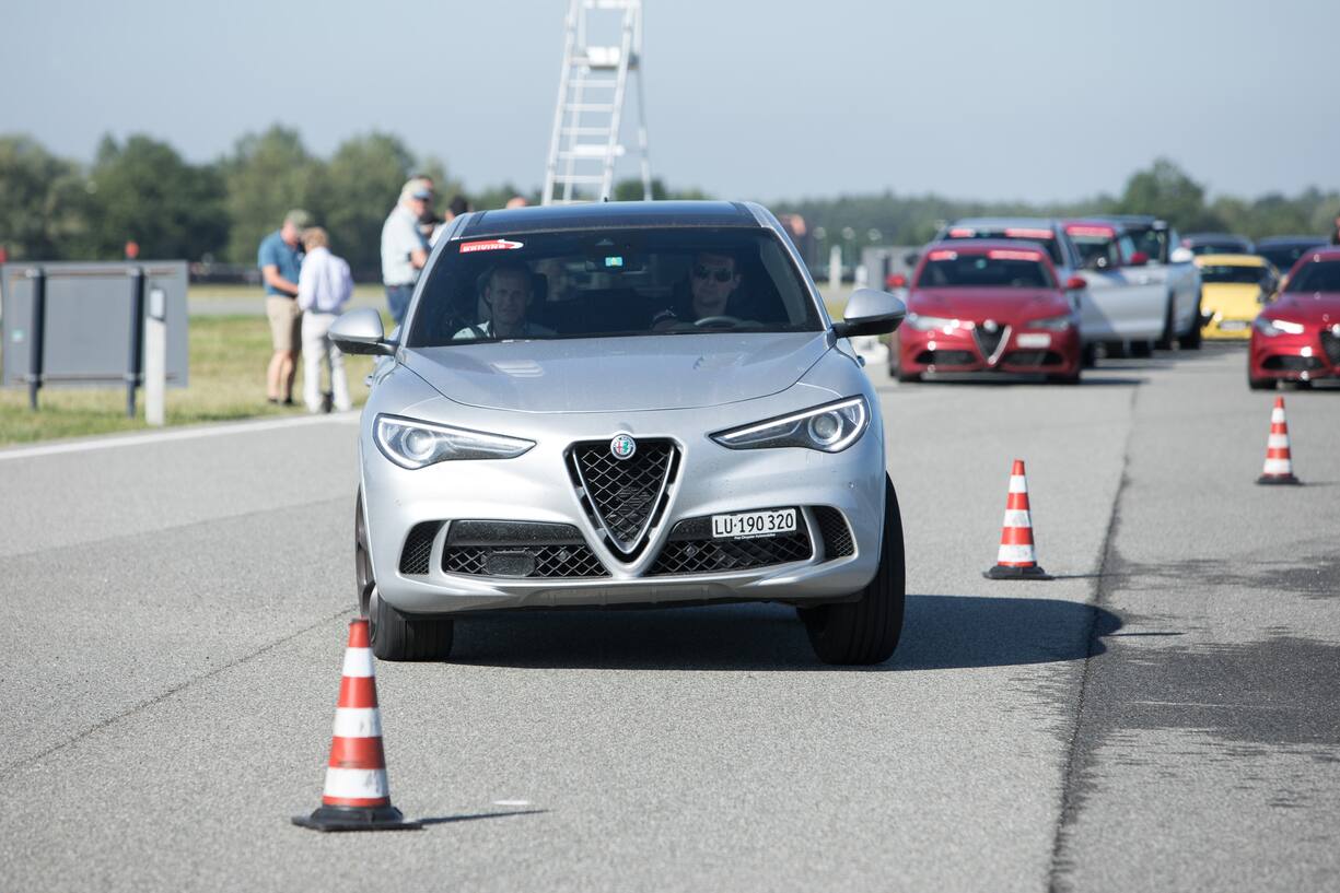 Fahrtraining in Balocco