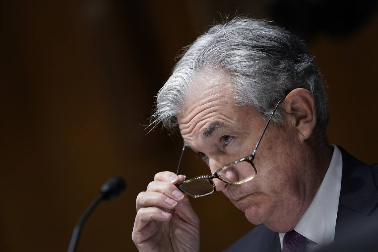 WASHINGTON, DC - SEPTEMBER 24: Federal Reserve Board Chairman Jerome Powell testifies during a Senate Banking Committee hearing on Capitol Hill on September 24, 2020 in Washington, DC. Powell and U.S. Treasury Secretary Steve Mnuchin are testifying about the CARES Act and the economic effects of the coronavirus pandemic. (Photo by Drew Angerer/Getty Images)
