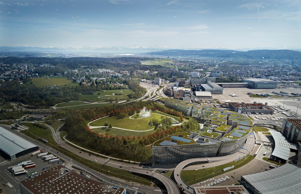 Flughafen Zuerich Circle
