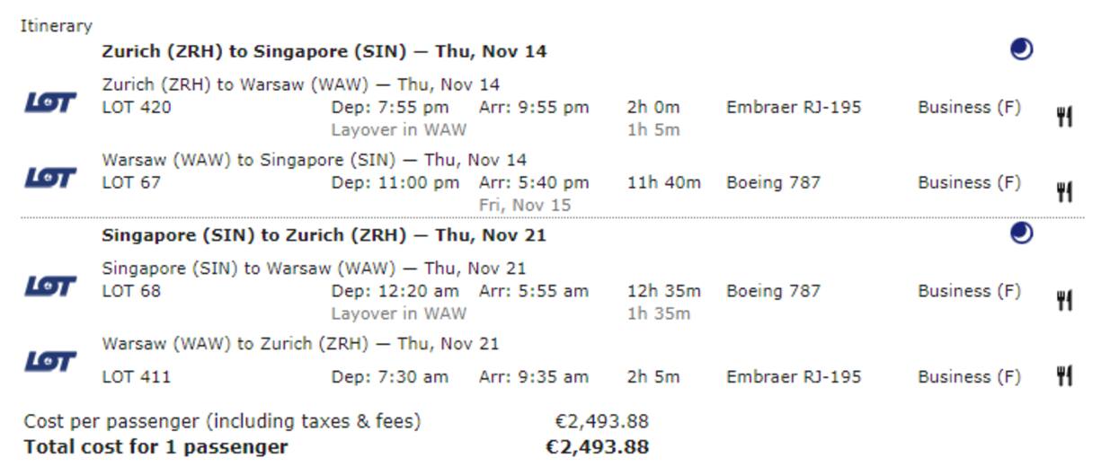 Flugticket