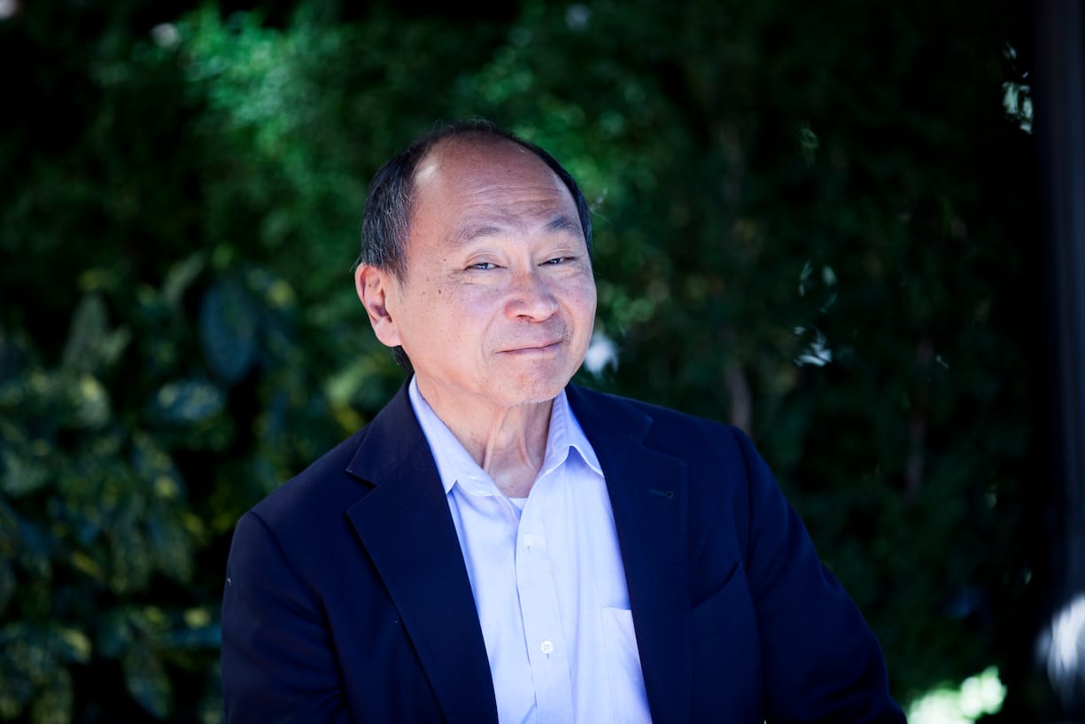 Yoshihiro Francis Fukuyama is an American political scientist, political economist, and author. Fukuyama is known for his book âThe End of History and the Last Manâ,  Milan 12 march 2019. (Photo by Leonardo Cendamo/Getty Images)