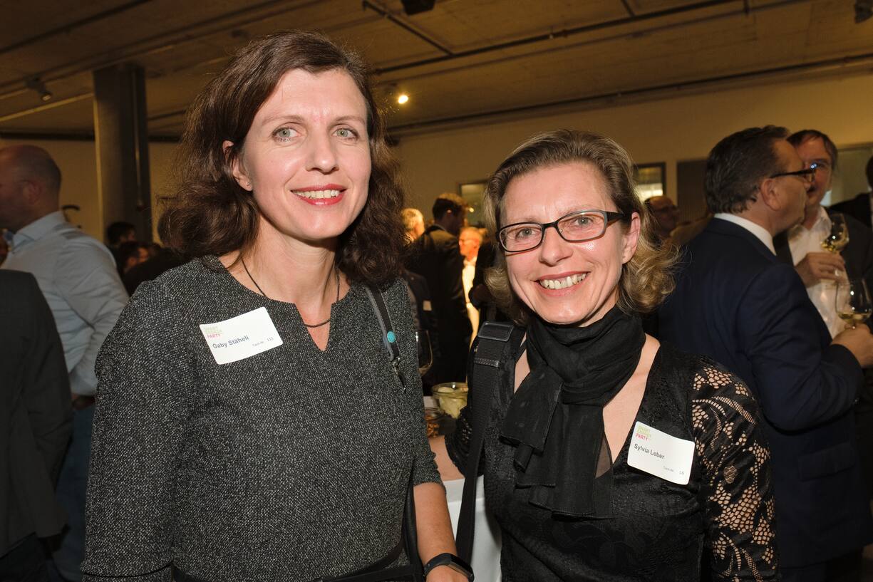 Gaby Stäheli, Co-Founder, GRYPS Offertenportal AG;Sylvia Leber, Inhaberin, Kämpfer AG