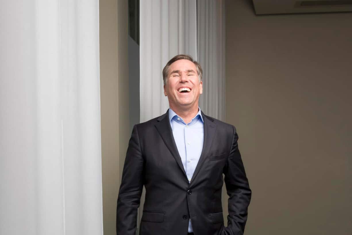 Porträt von Jan Jenisch, CEO der Lafarge-Holcim.