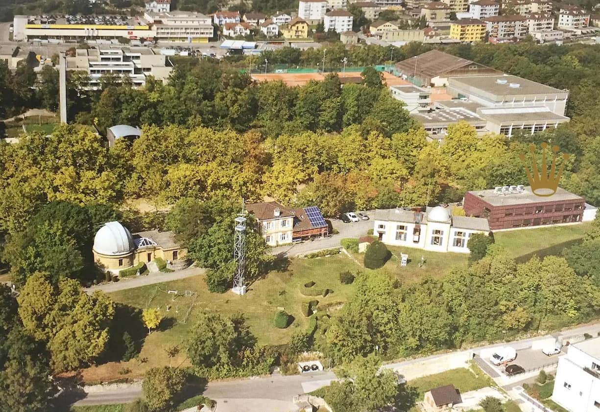 <p>Hier wird Rolex Quantum arbeiten: Areal des historischen Observatoriums in Neuenburg.</p>
