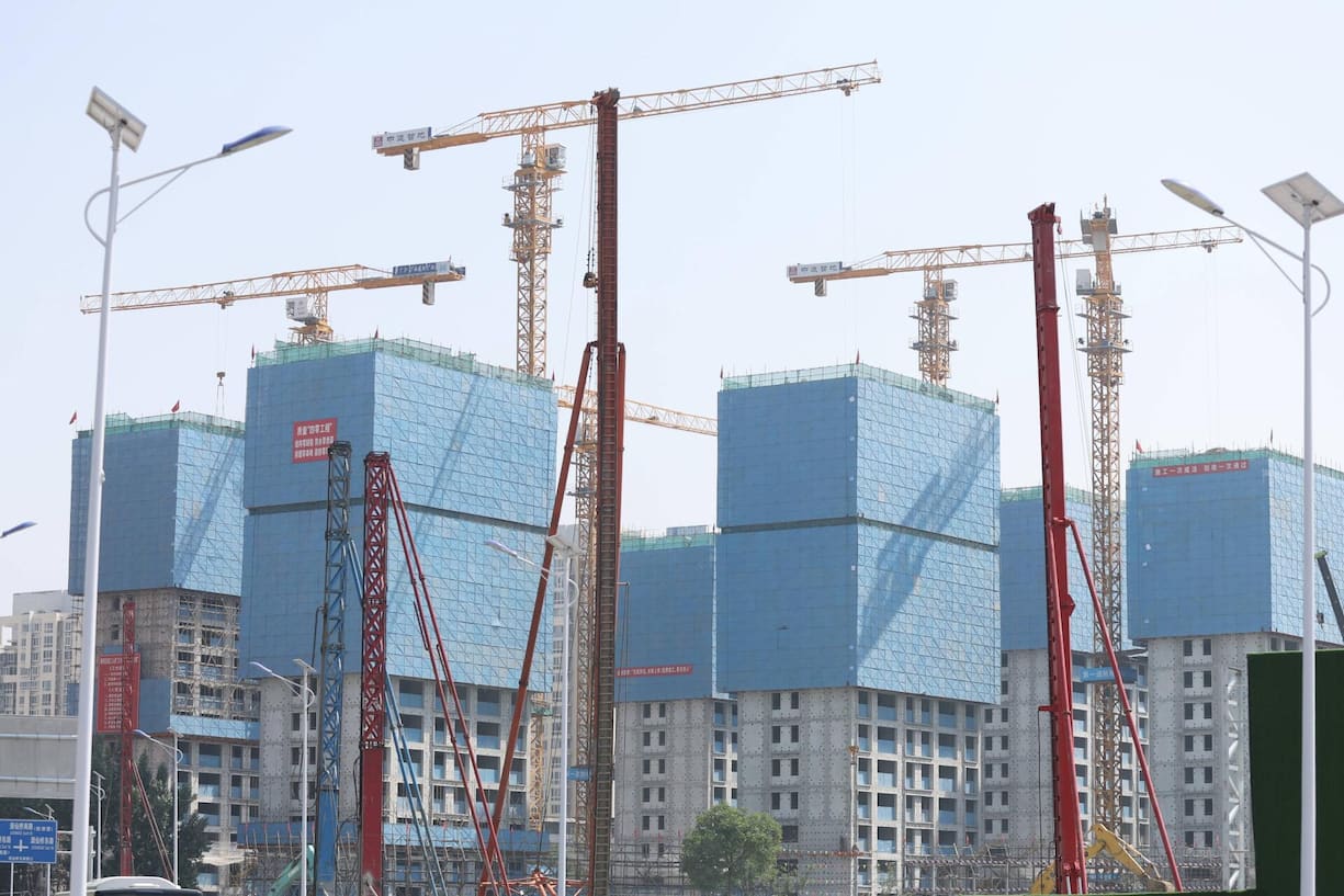 <p>Keine Stütze aus China: Die Wirtschaftsmacht im Osten leidet unter anderem noch immer an der Immobilienkrise, die durch Überinvestitionen ausgelöst wurde.</p>