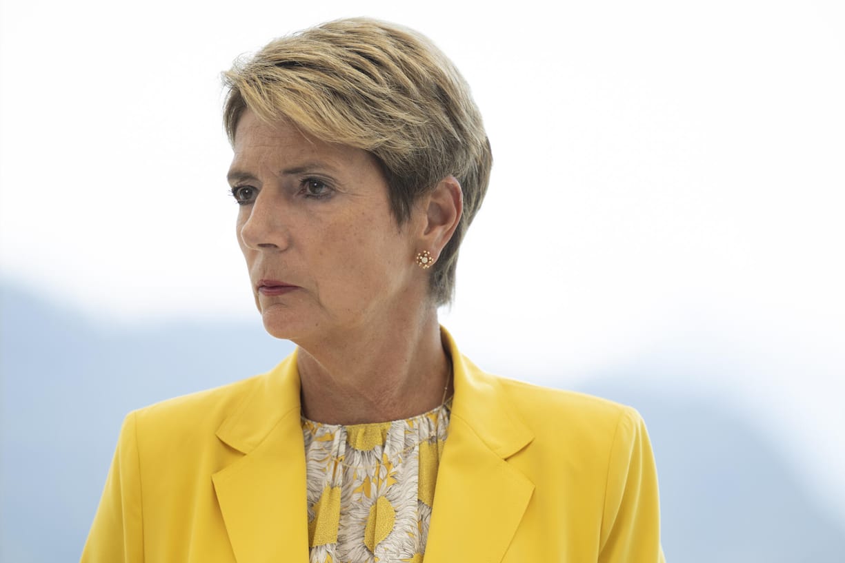 <p>Bundespräsidentin Karin Keller-Sutter</p>