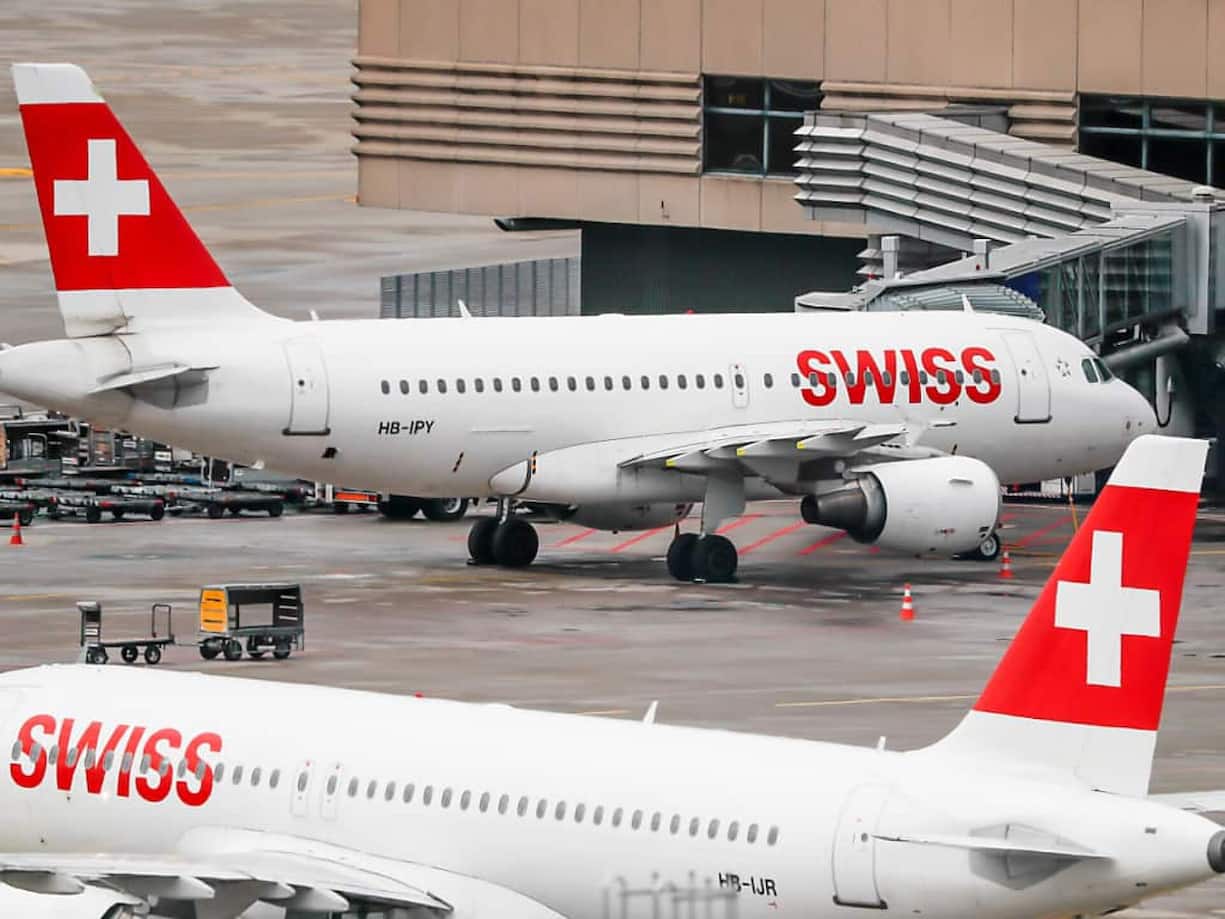 <p>Rund 1 Prozent aller Swiss-Flüge ab der Schweiz werden storniert.</p>