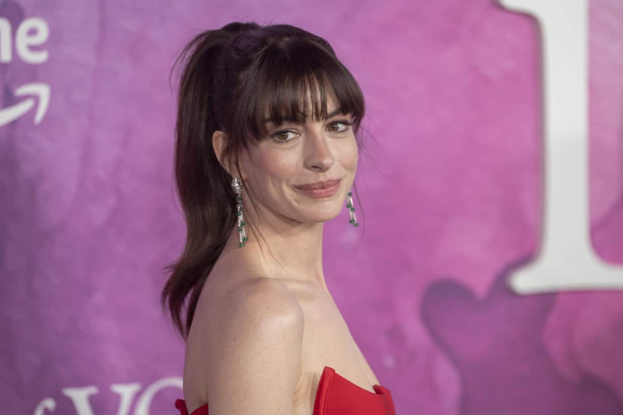 <p>April 29, 2024, New York, United States: Anne Hathaway attends the Prime Video s The Idea Of You New York premiere at Jazz at Lincoln Center. New York United States - ZUMAs197 20240429_aaa_s197_437 Copyright: xRonxAdarx</p>