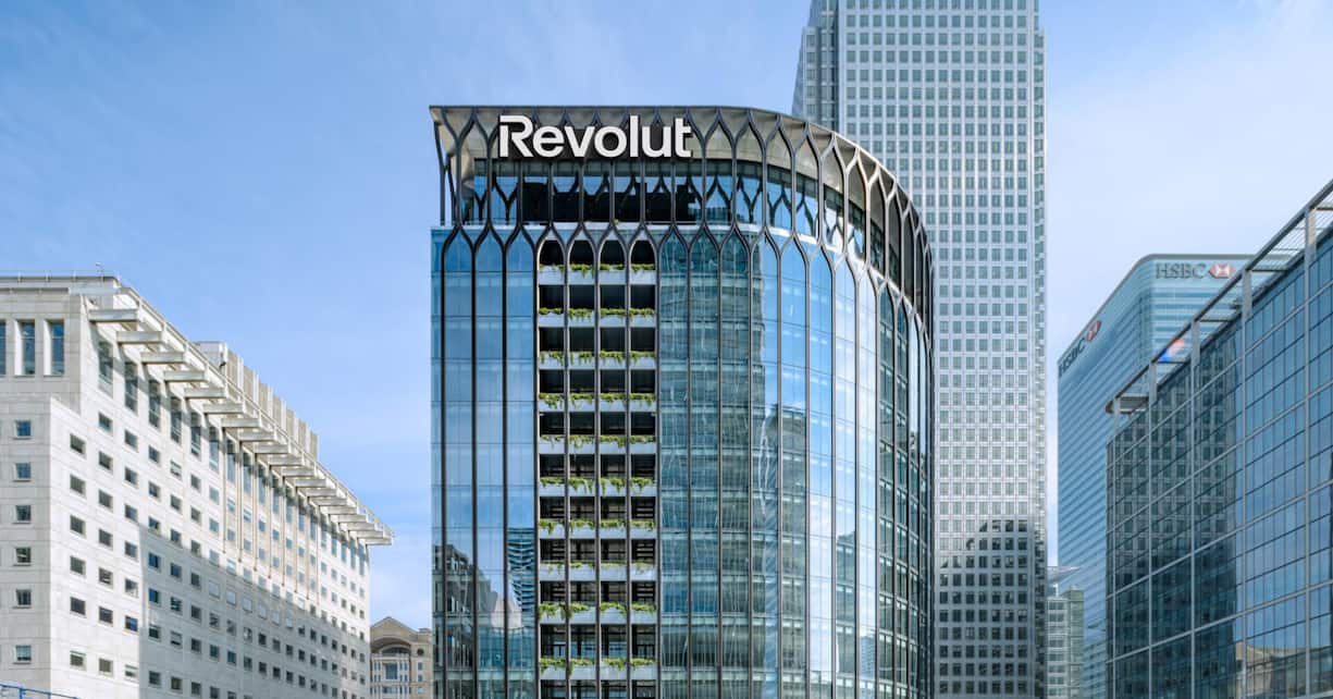<p>Im Kreise der grossen Banken angekommen: Der neue Konzernsitz von Revolut in der Londoner Canary Wharf.</p>