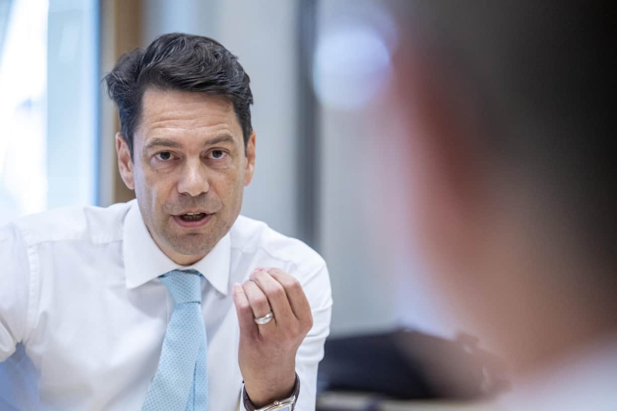 <p>Stefan Brupbacher, Direktor Swissmem, fordert die Vertreter der Rüstungsindustrie, sich auf ein Referendum von Links gegen die Revision des Kriegsmaterialgesetzes schon jetzt vorzubereiten.</p>