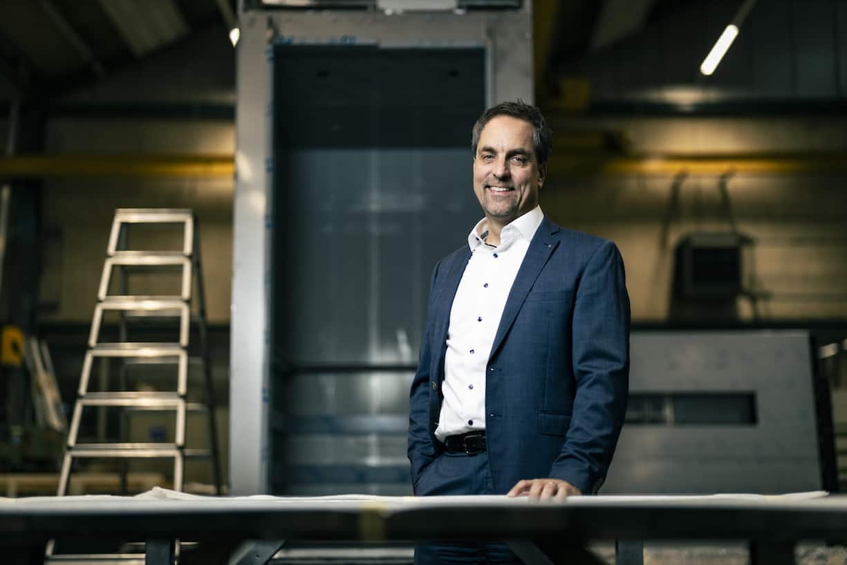 <p>Bernhard Emch, Chef des Familienunternehmens Emch Aufzüge.</p>