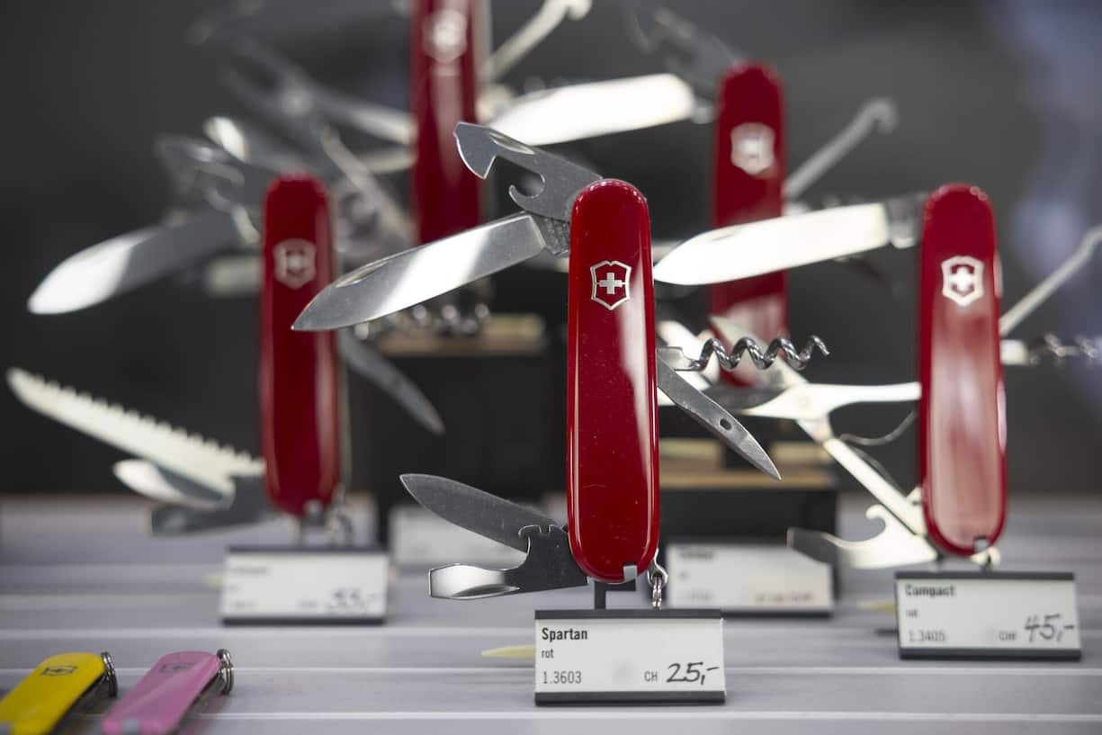 <p>Ein beliebtes Produkt von Victorinox ist das Sackmesser.</p>