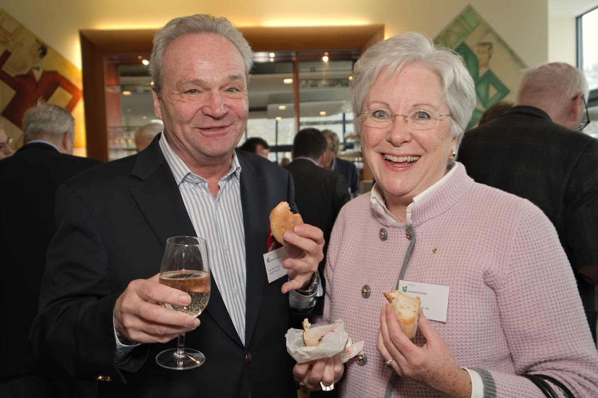 Hans Peter König, König & Partner AG;Maryann Rohner, Bank Sparhafen Zürich AG