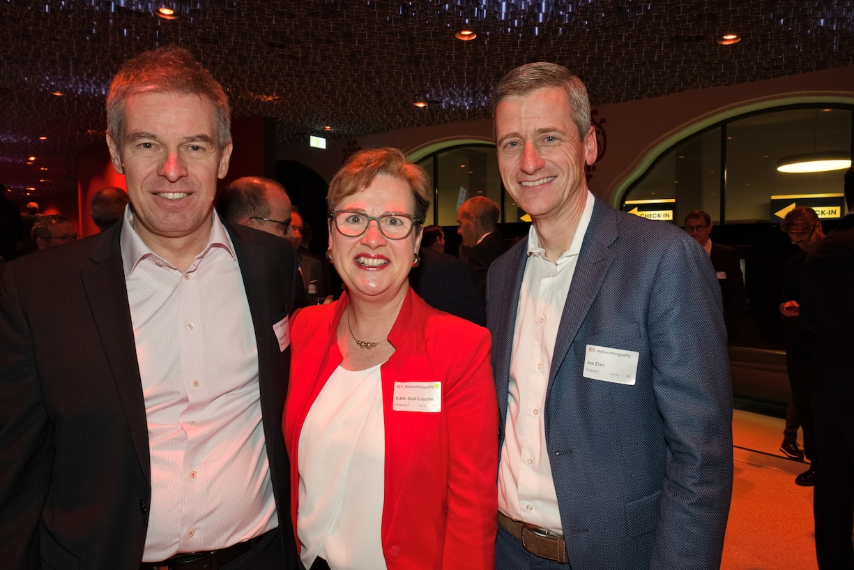 Harry Graf, ewz;Edith Graf-Litscher, Nationalrätin;Jon Erni, mia Engiadina