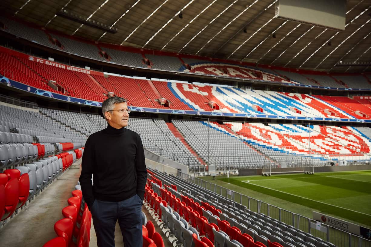 Herbert hainer FC Bayern München Allianz Arena
