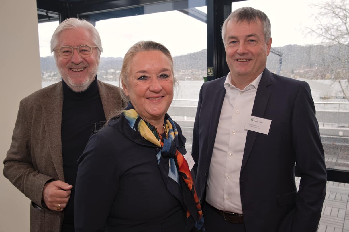 Herbert Wüst, Intercity Group;Cornelia Hürlimann-Höfliger, Intercity Group;Beat Hürlimann, Wüst und Wüst AG
