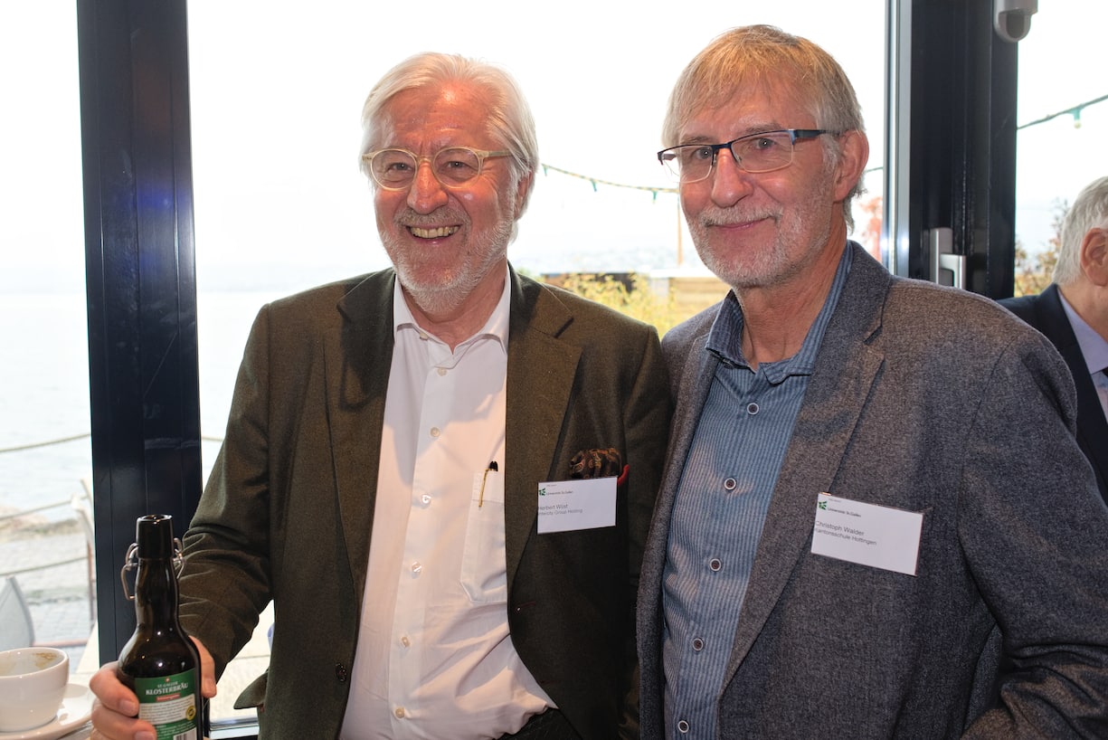 Herbert Wuest, Intercity Group Holding;Christoph Walder, Kantonsschule Hottingen