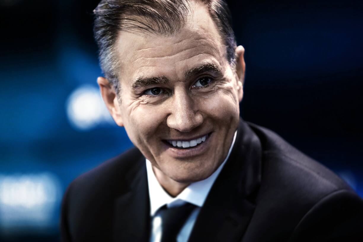 Ivan Glasenberg, billionaire and chief executive officer of Glencore Plc, reacts as he speaks on the Bloomberg Television debate panel during the St. Petersburg International Economic Forum (SPIEF) at the Expoforum in Saint Petersburg, Russia, on Thursday, June 1, 2017. The event program is based around the theme 'Achieving a New Balance in the Global Economic Arena' and runs from June 1 - 3. Photographer: Simon Dawson/Bloomberg