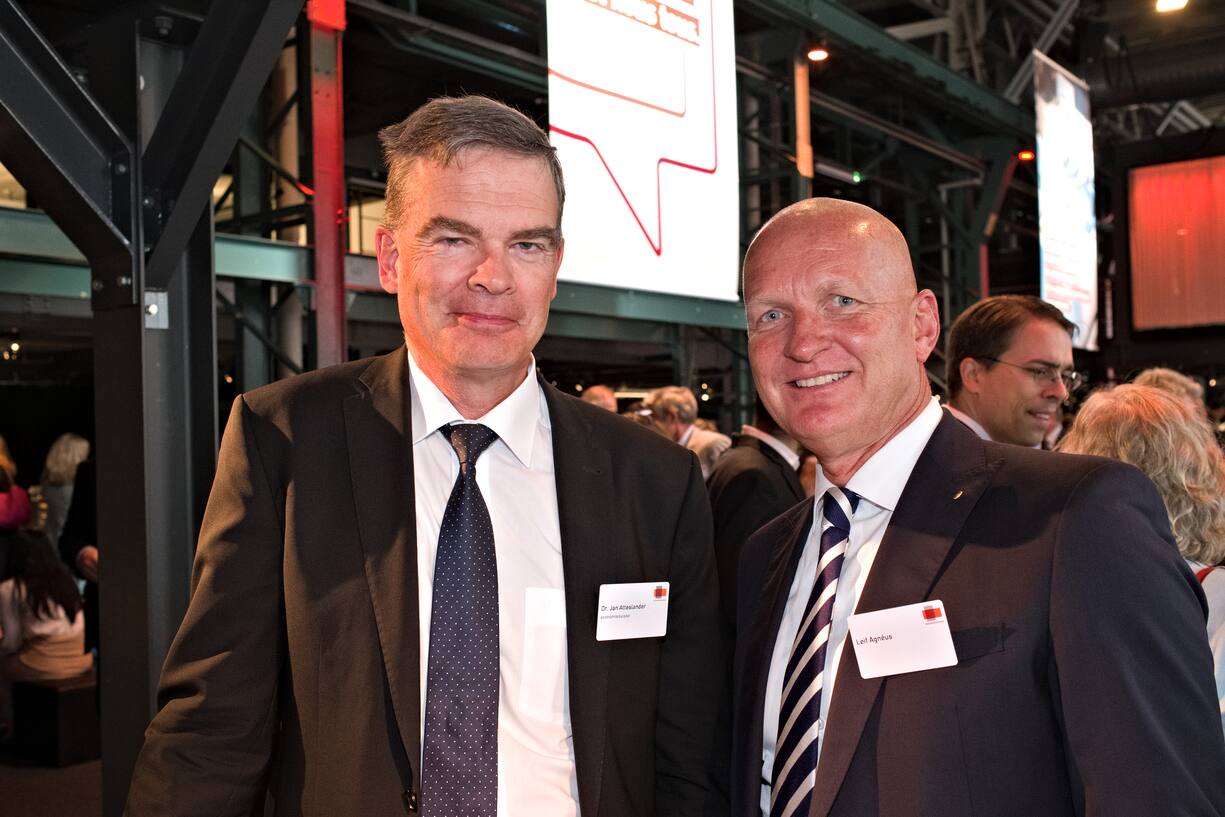 Jan Atteslander, economiesuisse;Leif Agnéus, Manpower Schweiz