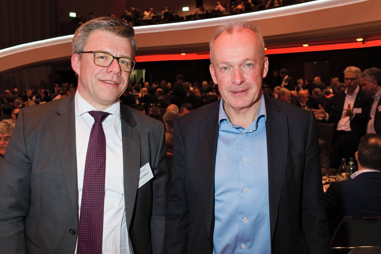 jean-Marcel Haeberli, Head of IT Services, The Swatch Group Services Ltd.;Urs Schaeppi, CEO, Swisscom