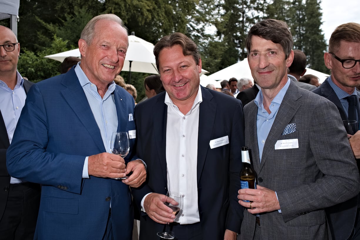 Jörg Neef, Hirzel.Neef.Schmid.Konsulenten;Pascal Gentinetta, Bank Julius Bär & Co. AG;David B. Sarasin, Bank Linth LLB AG