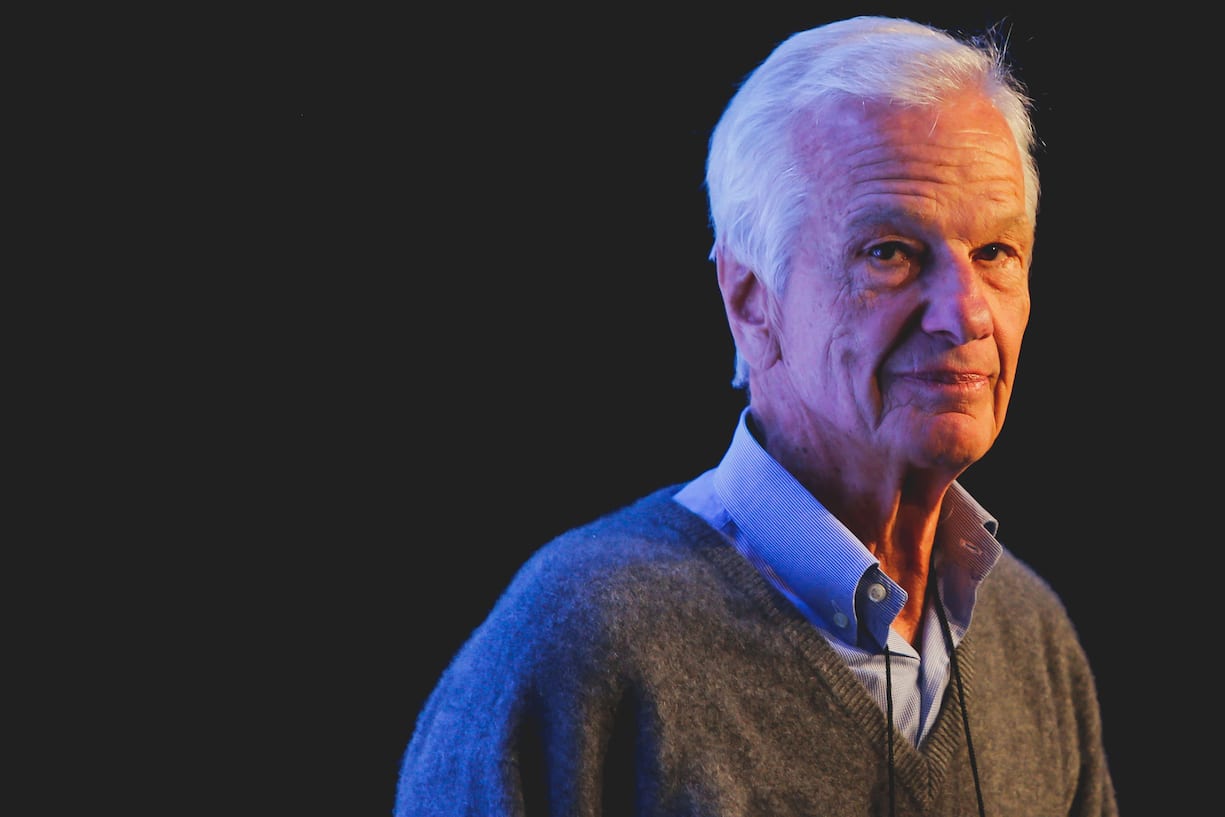 Brasil, São Paulo, SP, 06/08/2018. Retrato do empresário Jorge Paulo Lemann durante o Encontro Anual da Fundação Educar com debates sobre fake news, eleições, esportes e desafios da carreira, no Amcham Business center, na Rua da Paz, 1431, Chácara Sto Antonio, Zona Sul de São Paulo. FOTO: VALERIA GONCALVEZ / ESTADÃO CONTEÚDO. - Crédito:VALÉRIA GONÇALVEZ/ESTADÃO CONTEÚDO/AE/Código imagem:222111
