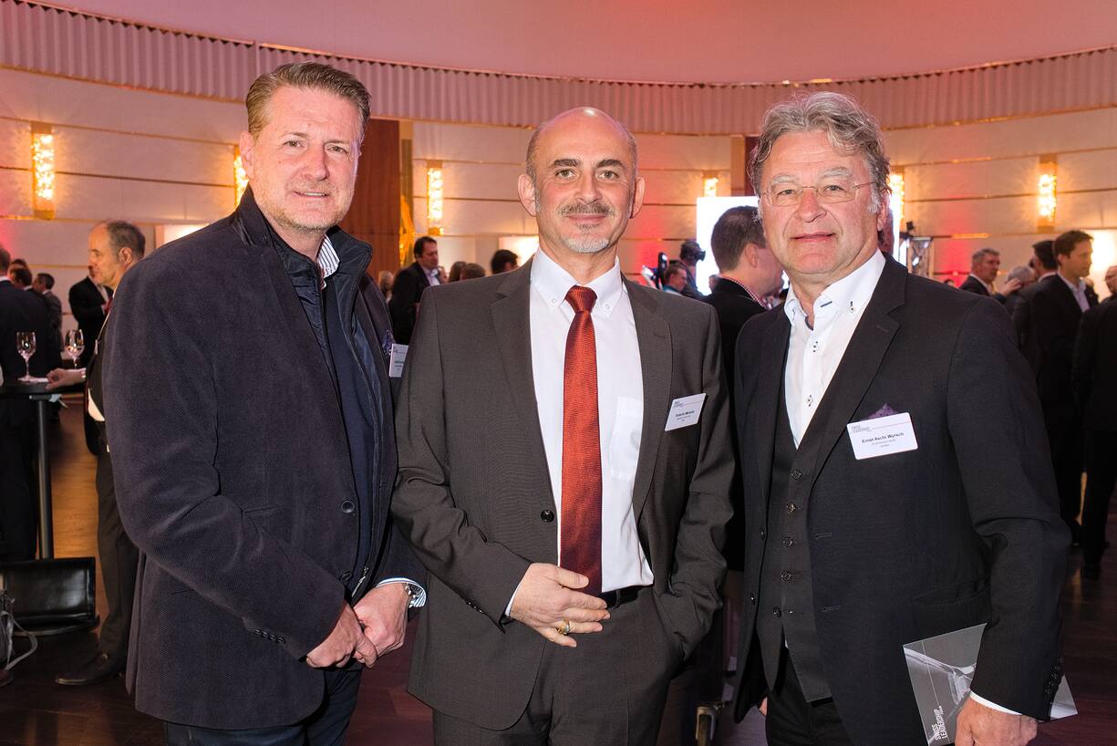 Jose M. San Jose, Grasshopper Fussball AG;Roberto Martullo, Martullo & Partner AG;Ernst Aschi Wyrsch, Ernst Wyrsch GmbH