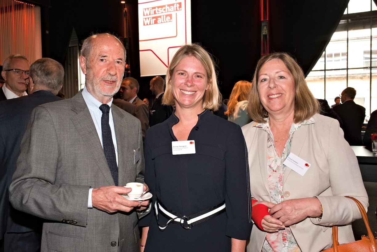 Jost Wirz, Wirz Gruppe;Brenda Ponsignon, British American Tobacco Switzerland SA;Ursula Gamper, KS/CS Kommunikation Schweiz