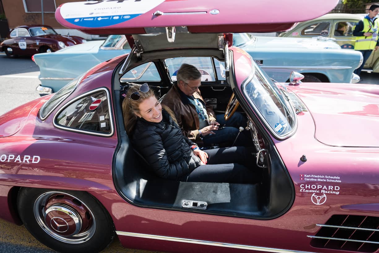 Start- Mille Miglia 2019 - Oldtimer Race - Rallye -Reportage - Brescia - 15.05.2019Â©Alexandra Pauli for Chopard