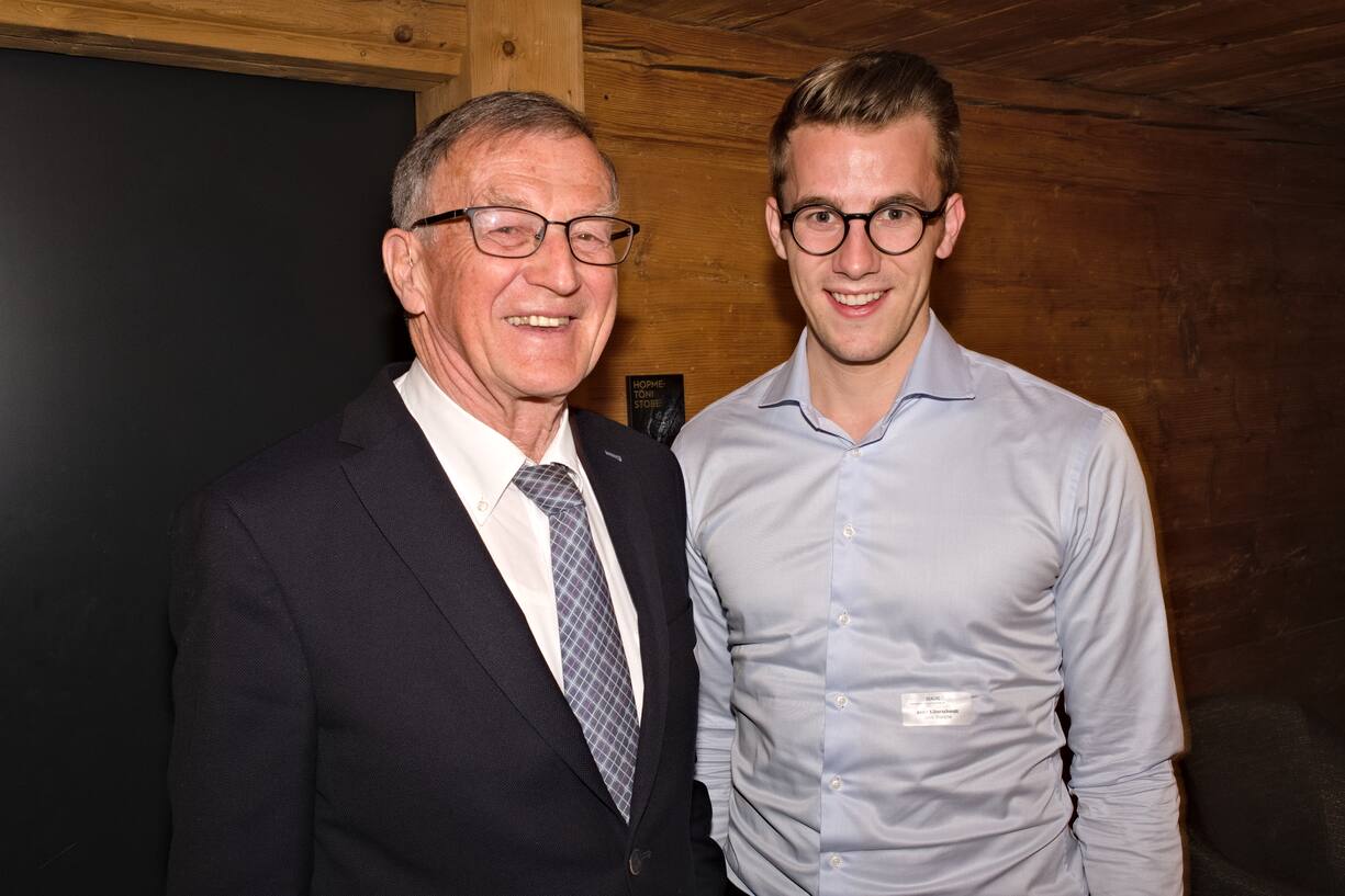 Karl Reichmuth, Ehrenpräsident, Reichmuth & Co. Privatbankiers; Andri Silberschmidt, Stadtrat Zürich (FDP) und Unternehmer