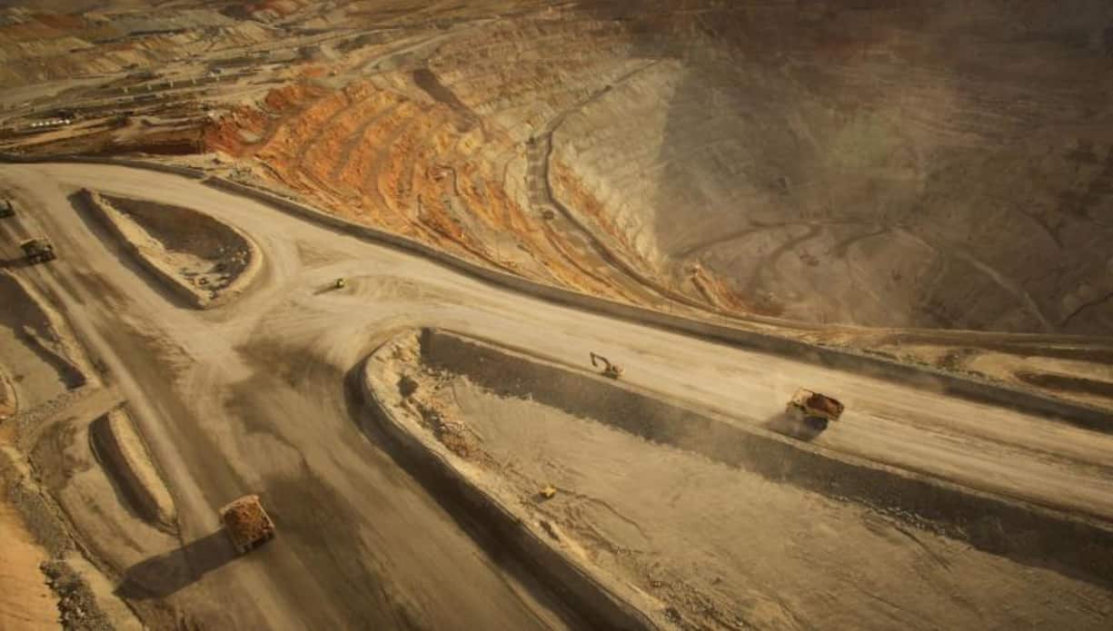 Kupfermine Glencore