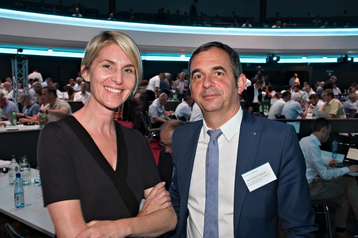 Ladina Caduff, Microsoft Schweiz GmbH;Jon Albert Fanzun, EDA