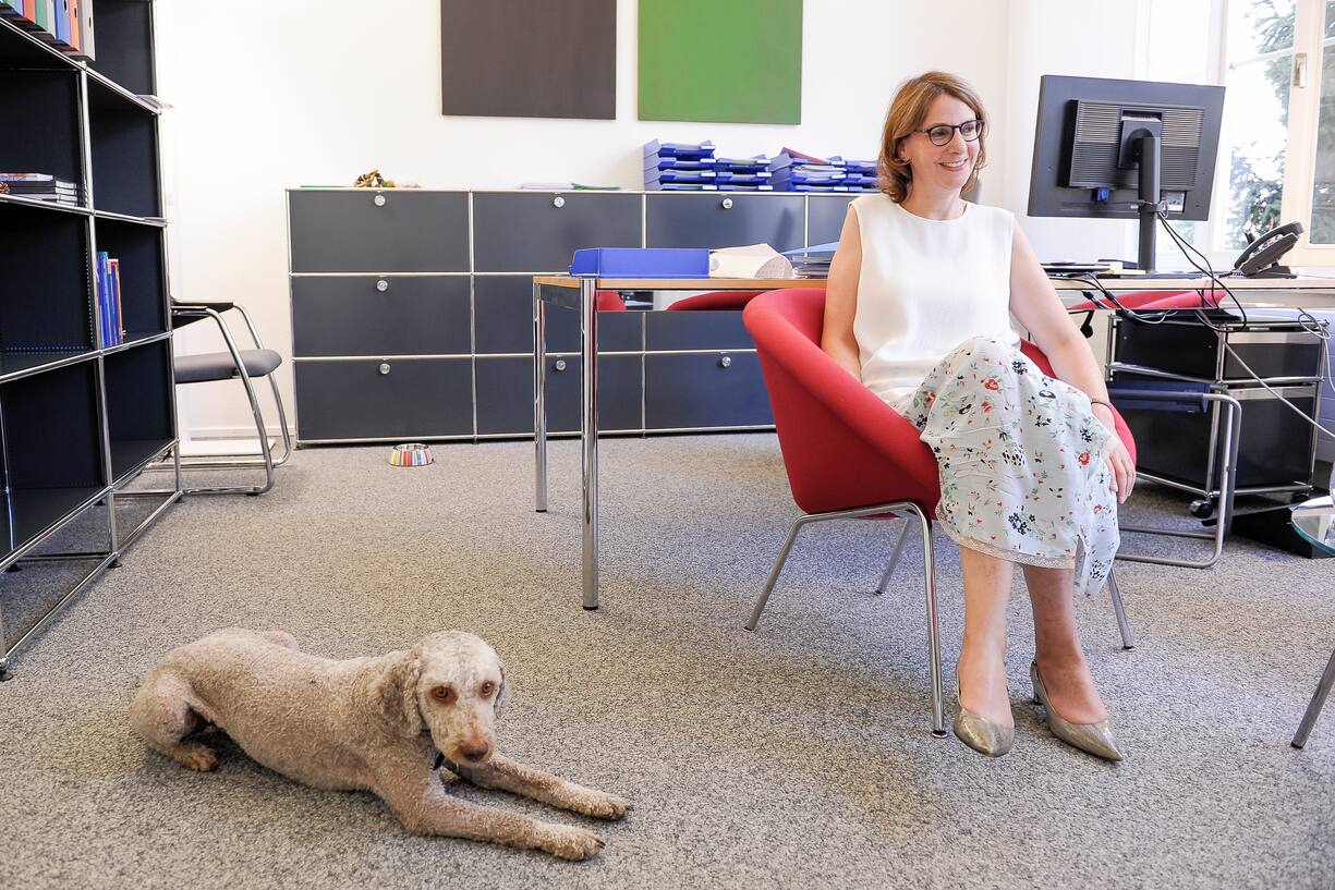 Die UPK Basel Direktorin Anne Levy im GesprÃ¤ch mit der bz.
